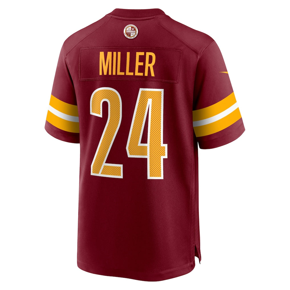 W.Commanders #24 Von Miller Burgundy Team Game Jersey