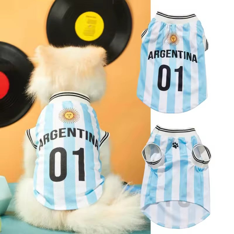 Breathable Mesh Dog Clothes Schnauzer Teddy Sport, Large Dog Jersey Basketball Clothing, Puppy T-Shirts , Summer Pet Cat Shirts