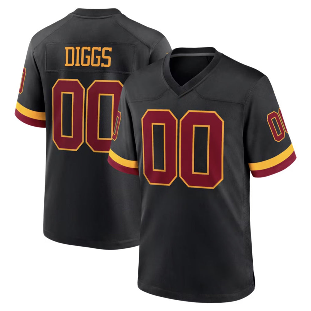 Custom W.Commanders Black Limited Home Game Any Name & Numbers Stitched Jerseys