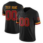 Custom W.Commanders Black Limited Vapor Home Game Any Name & Numbers Stitched Jerseys