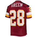 W.Commanders 1994 #28 Darrell Green Mitchell & Ness Burgundy Authentic Throwback Retired Player Jersey Stitched Puhic Game Jerseys