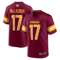 W.Commanders Home Game Jerseys - Burgundy - #17 Terry McLaurin Player Stitched Jerseys