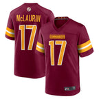 W.Commanders Home Game Jerseys - Burgundy - #17 Terry McLaurin Player Stitched Jerseys
