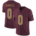 W.Commanders #0 Mike Sainristil Player Burgundy Alternate Vapor Untouchable Limited  Stitched Jerseys