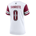 W.Commanders #0 Mike Sainristil Player White Home Game Stitched Jerseys