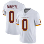 W.Commanders #0 Mike Sainristil Player White Vapor Untouchable Limited Stitched Jerseys