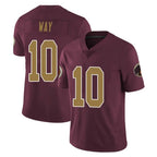 W.Commanders #10 Tress Way Player Burgundy Alternate Vapor Untouchable Home Game Stitched Jerseys