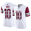W.Commanders #10 Tress Way Player White Limited Vapor Home Game Stitched Jerseys
