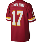 W.Commanders #17 Doug Williams Mitchell & Ness Burgundy Legacy Replica Stitched Puhic Jersey