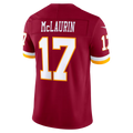W.Commanders #17 Terry McLaurin Burgundy Team Vapor F.U.S.E. Stitched Limited Jerseys