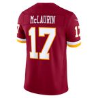 W.Commanders #17 Terry McLaurin Burgundy Team Vapor F.U.S.E. Stitched Limited Jerseys