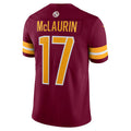 W.Commanders #17 Terry McLaurin Player Burgundy Vapor Limited Stitched Jerseys