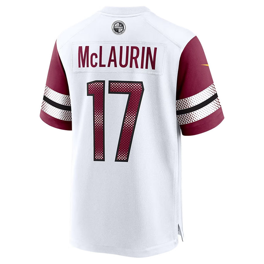 W.Commanders #17 Terry McLaurin Player WHITE Game Stitched Jerseys