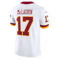 W.Commanders #17 Terry McLaurin White Vapor F.U.S.E. Stitched Limited Jerseys