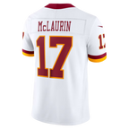 W.Commanders #17 Terry McLaurin White Vapor F.U.S.E. Stitched Limited Jerseys