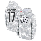 W.Commanders #17 Terry Mclaurin Player Arctic Camo Limited Salute to Service pullover hoodies