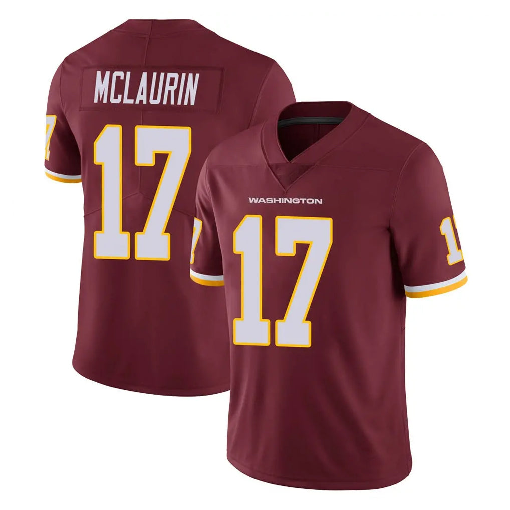 W.Commanders #17 Terry Mclaurin Player Burgundy Limited Team Color Vapor Untouchable Home Game Stitched Jerseys