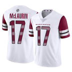 W.Commanders #17 Terry Mclaurin Player White Limited Vapor Home Game Stitched Jerseys