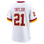 W.Commanders #21 Sean Taylor White Game Super Bowl Era Stitched Jerseys