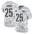 W.Commanders #25 Nick Cross Player Arctic Camo Limited Salute To Service Home Game Stitched Jerseys