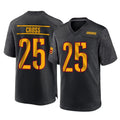 W.Commanders #25 Nick Cross Player Black Home Game Stitched Jerseys