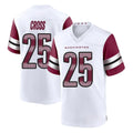 W.Commanders #25 Nick Cross Player White Game Home Stitched Jerseys