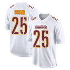 W.Commanders #25 Nick Cross Player White Tundra Fashion Home Game Stitched Jerseys
