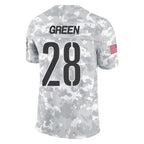 W.Commanders #28 Darrell Green Player  Arctic Camo Salute To Service Limited Stitched Jerseys