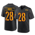W.Commanders #28 Darrell Green Player Black Home Game Stitched Jerseys
