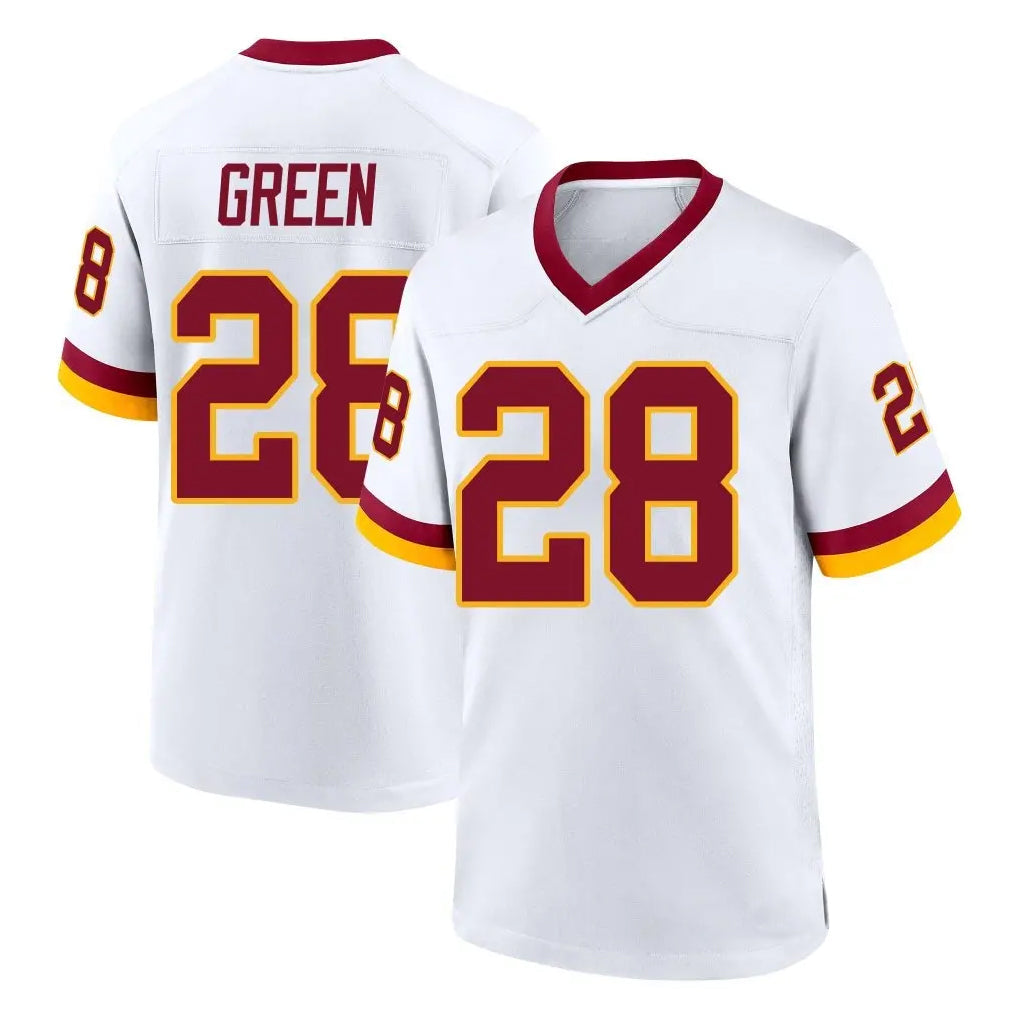 W.Commanders #28 Darrell Green Player White Game Stitched Jerseys