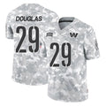 W.Commanders #29 Rasul Douglas Player Arctic Camo Limited Salute To Service Home Game Stitched Jerseys