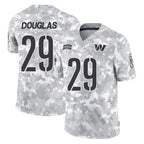 W.Commanders #29 Rasul Douglas Player Arctic Camo Limited Salute To Service Home Game Stitched Jerseys