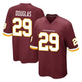 W.Commanders #29 Rasul Douglas Player Burgundy Team Color Home Game Stitched Jerseys
