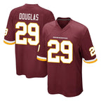 W.Commanders #29 Rasul Douglas Player Burgundy Team Color Home Game Stitched Jerseys