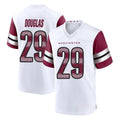 W.Commanders #29 Rasul Douglas Player White Game Home Stitched Jerseys