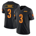 W.Commanders #3 Stefon Diggs Player Black Limited Vapor F.U.S.E. Home Game Stitched Jerseys