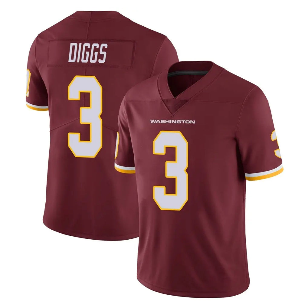 W.Commanders #3 Stefon Diggs Player Burgundy Limited Team Color Vapor Untouchable Home Game Stitched Jerseys