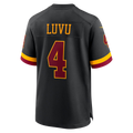 W.Commanders #4 Frankie Luvu Black Hail Raiser Alternate Game Stitched Jerseys