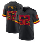 W.Commanders #52 Sonny Styles Player Black Limited Home Game Stitched Jerseys