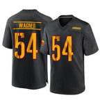 W.Commanders #54 Bobby Wagner Player Black Home Game Stitched Jerseys