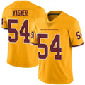 W.Commanders #54 Bobby Wagner Player Limited Gold Color Rush Stitched Jerseys