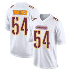 W.Commanders #54 Bobby Wagner Player Tundra White Fashion Stitched Jerseys