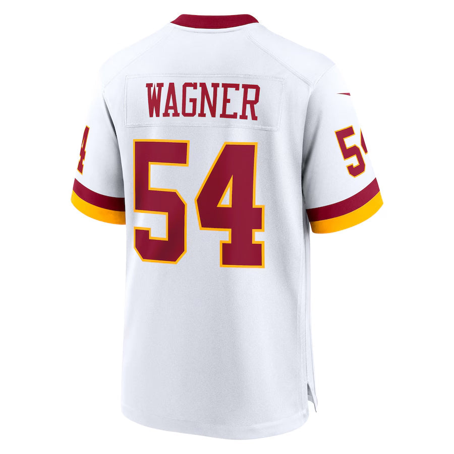 W.Commanders #54 Bobby Wagner Player White Game Stitched Jerseys