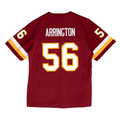 W.Commanders #56 LaVar Arrington Mitchell & Ness Burgundy 2001 Legacy Throwback Replica Jersey Stitched Puhic Game Jerseys