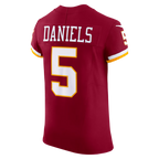 W.Commanders #5 Jayden Daniels Burgundy Vapor F.U.S.E. Elite Stitched Jerseys