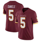 W.Commanders #5 Jayden Daniels Player Burgundy Vapor Limited Stitched Jerseys
