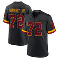 W.Commanders #72 Josh Conerly Jr. Player Black Limited Home Game Stitched Jerseys