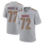 W.Commanders #72 Josh Conerly Jr. Player Gray Atmosphere Fashion Home Game Stitched Jerseys