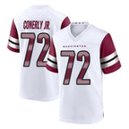 W.Commanders #72 Josh Conerly Jr. Player White Game Home Stitched Jerseys