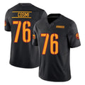 W.Commanders #76 Sam Cosmi Player Black Limited Vapor F.U.S.E. Home Game Stitched Jerseys